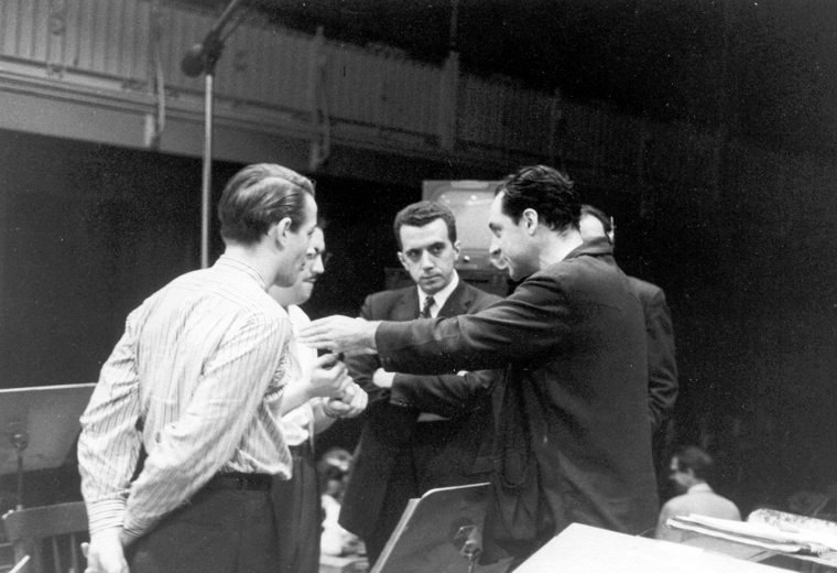 Maestro Michel Perrault in caucus
